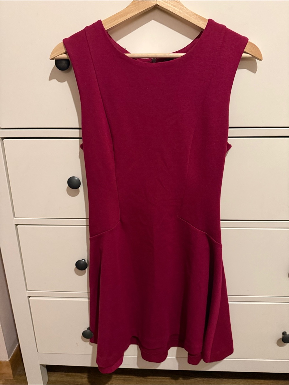 Free People Sleeveless Dress in Berry